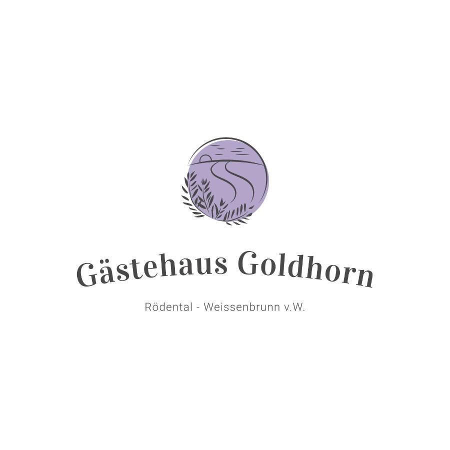 Gaestehaus Goldhorn Hotel Rodental ภายนอก รูปภาพ